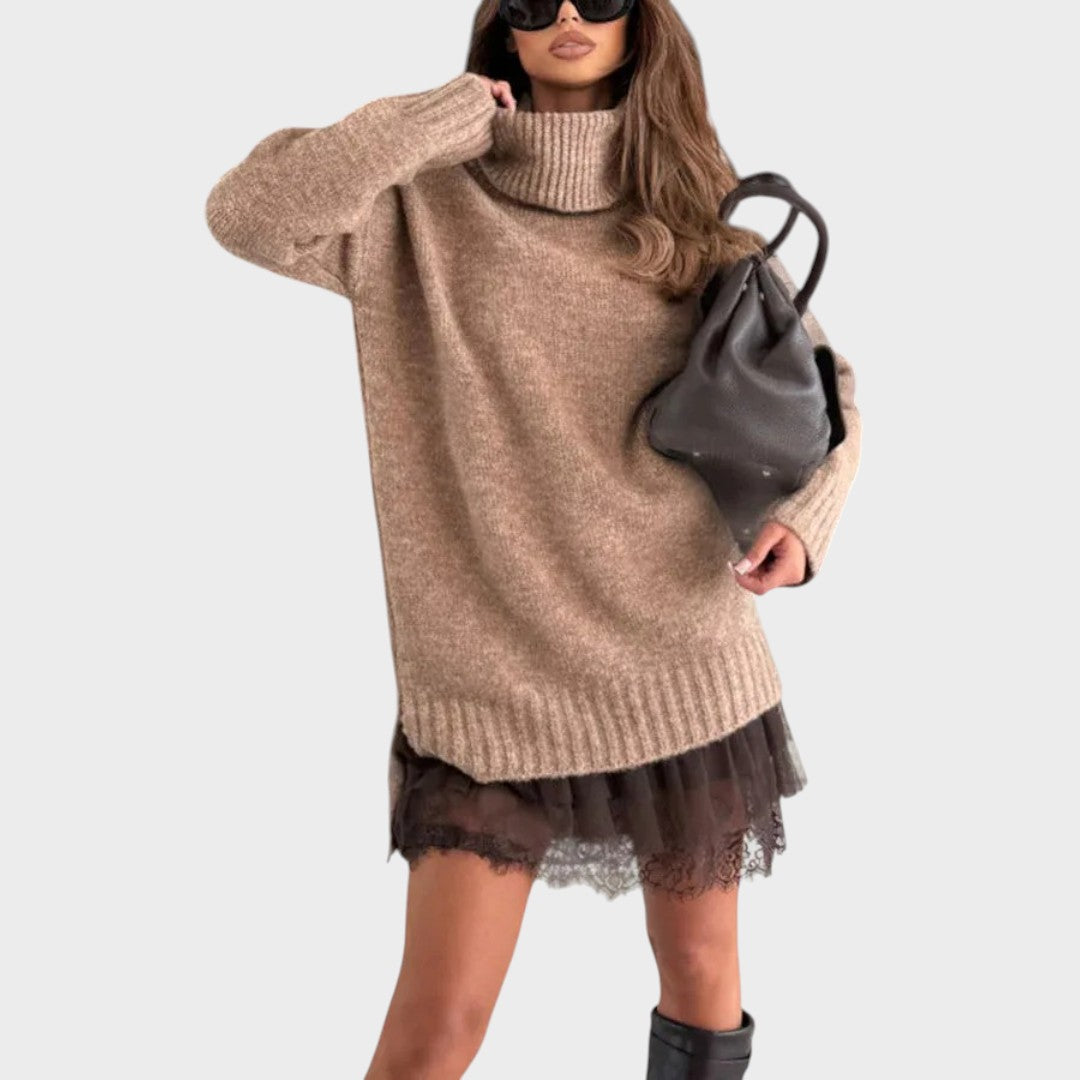 Aurora | Ensemble pull et robe assortis