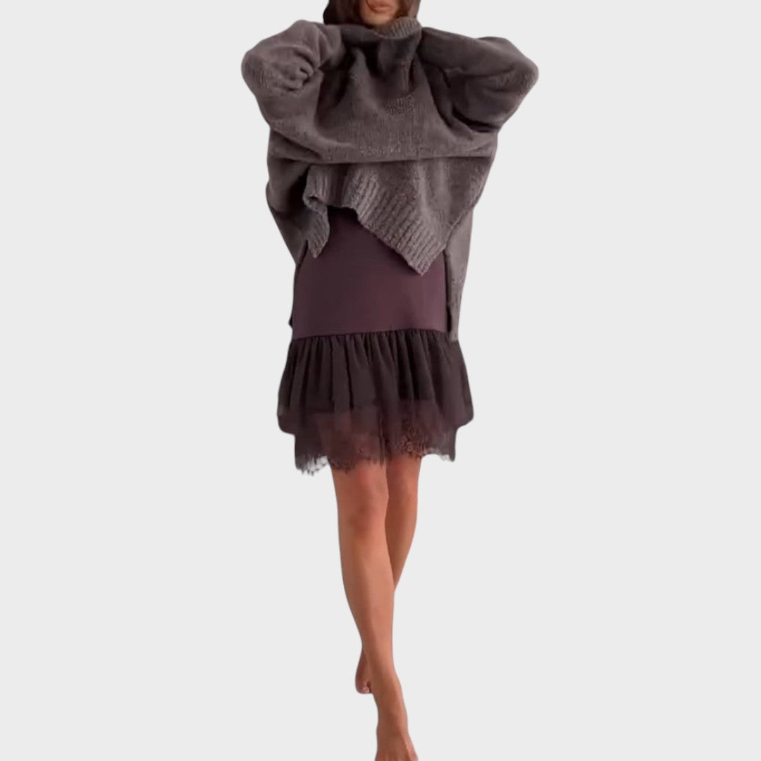 Aurora | Ensemble pull et robe assortis
