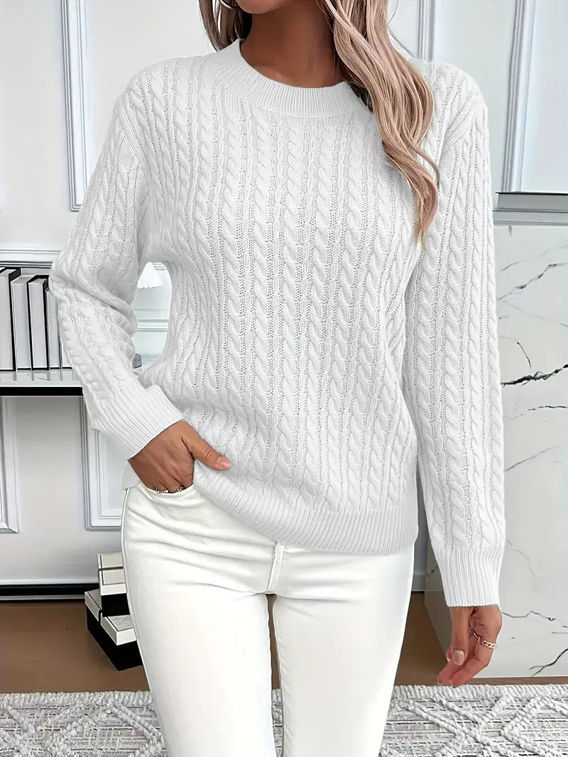 Margaux | Pullover chic en maille raffinée