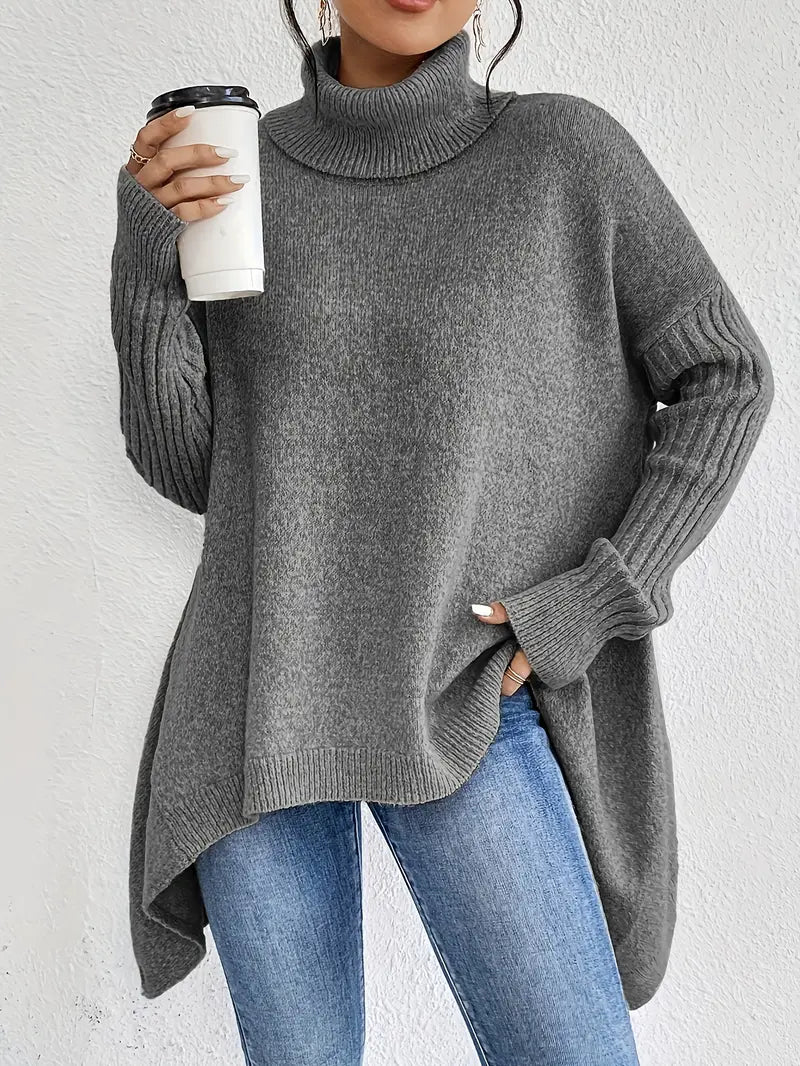 Soline | Pull oversize à col montant