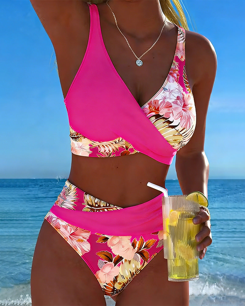 Léa | Bikini élégant à imprimé floral