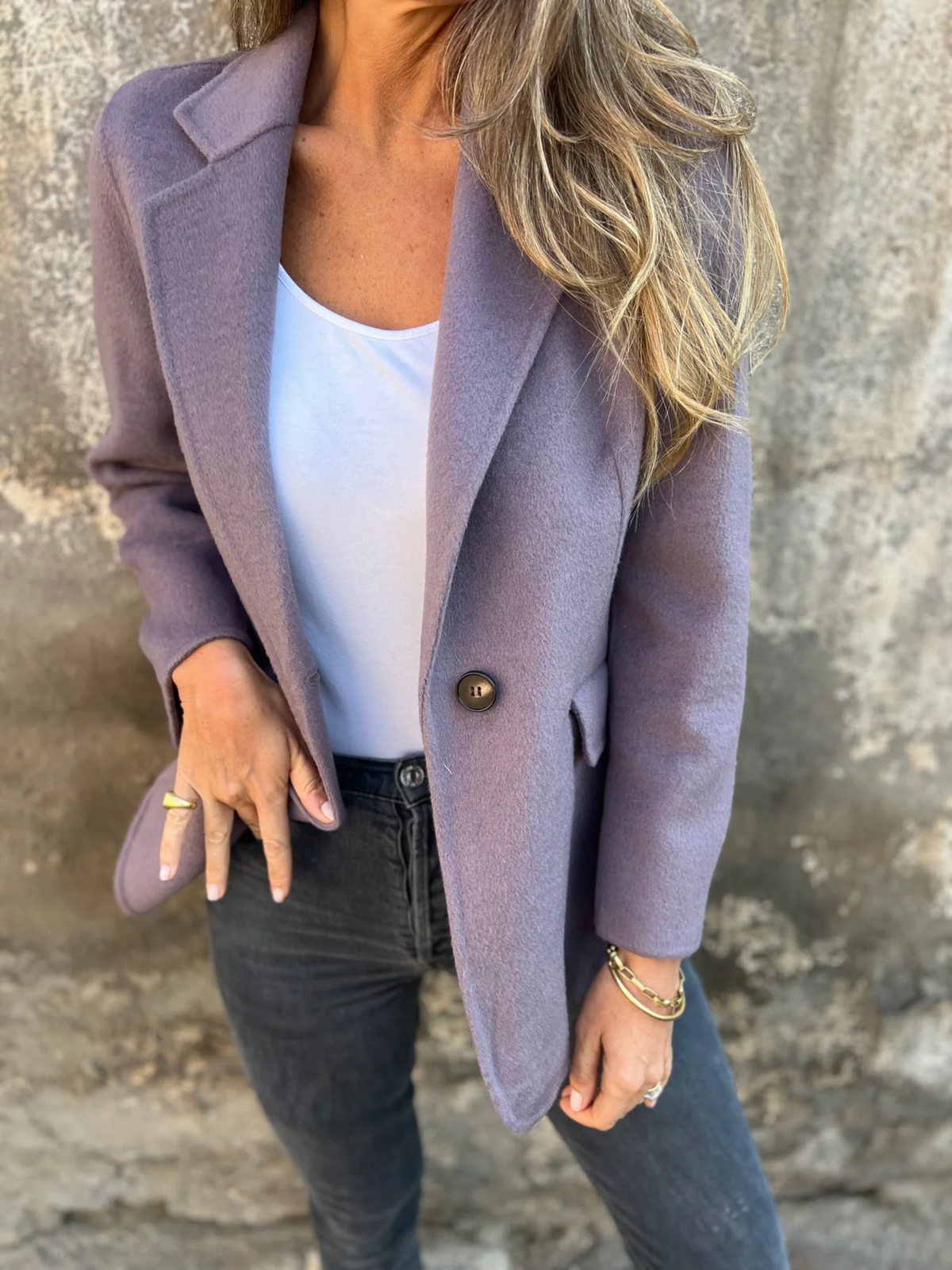 Ludivine | Veste élégante à coupe épurée