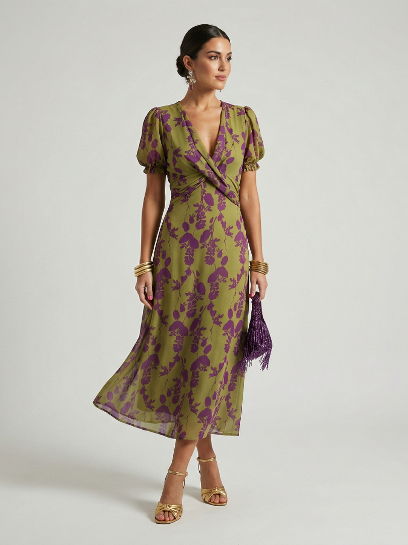 Virel | Robe Midi Florale