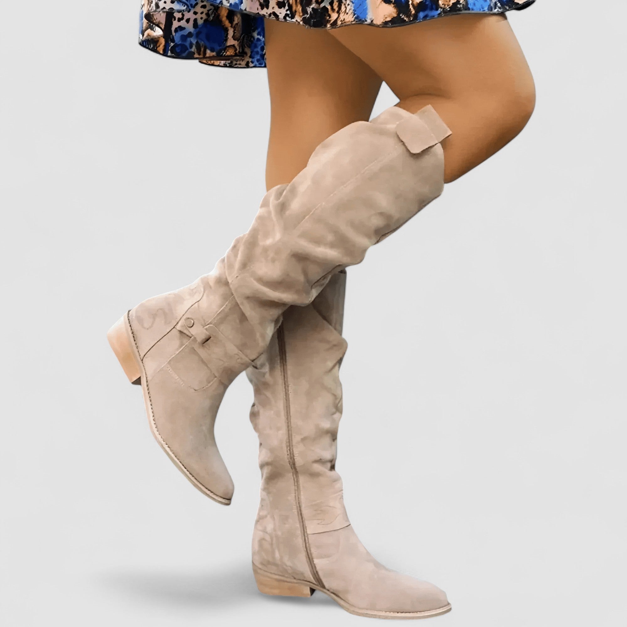 Charlotte | Bottes Hautes en Daim