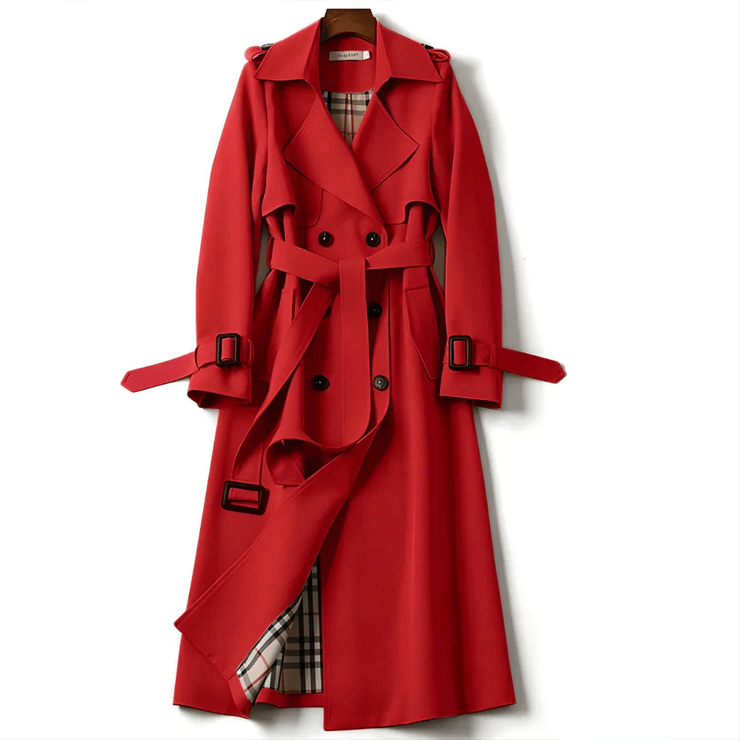 Euphémie | Trench élégant et intemporel à ceinture