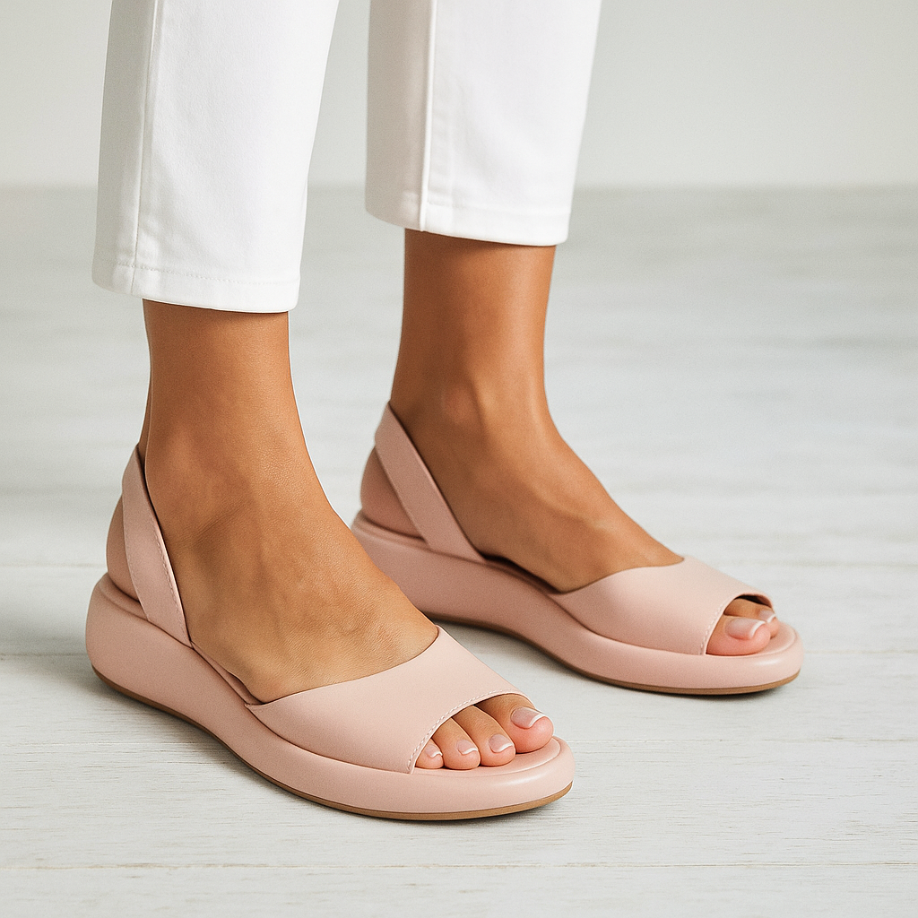 Aline | Sandales compensées minimalistes