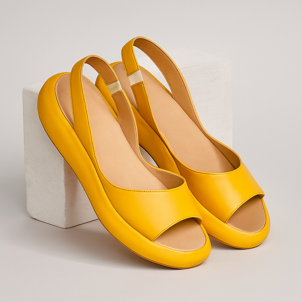 Aline | Sandales compensées minimalistes