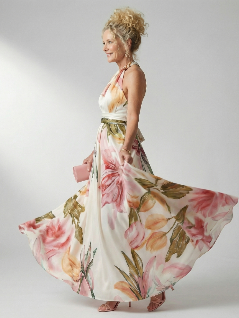 Amiel | Robe Maxi Aérienne Élégante