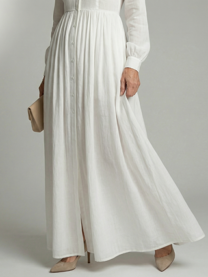 Élodie | Robe Maxi Fluide Élégante