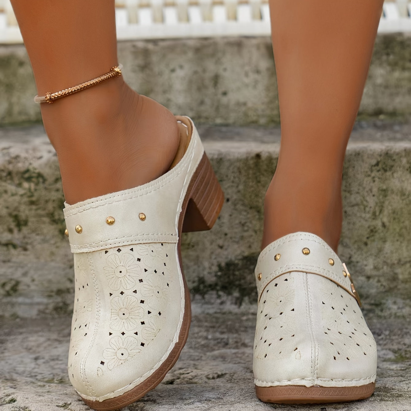 Evy | Sandales Capri à talon Confort