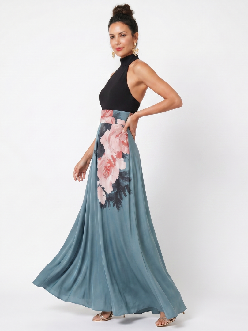 Clémence | Robe Maxi à Bretelles Élégante