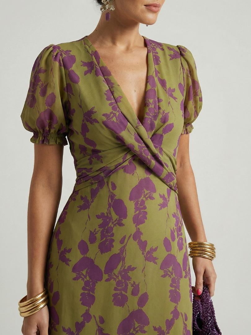 Virel | Robe Midi Florale