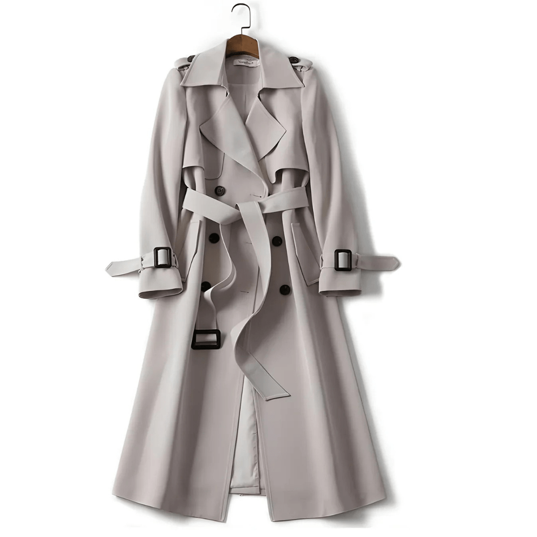 Euphémie | Trench élégant et intemporel à ceinture