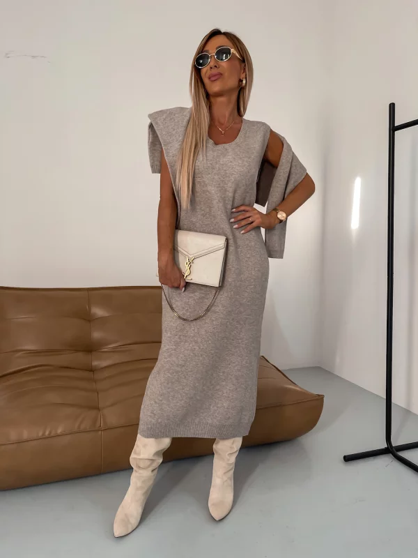 Alba | Ensemble tricoté élégant à col roulé