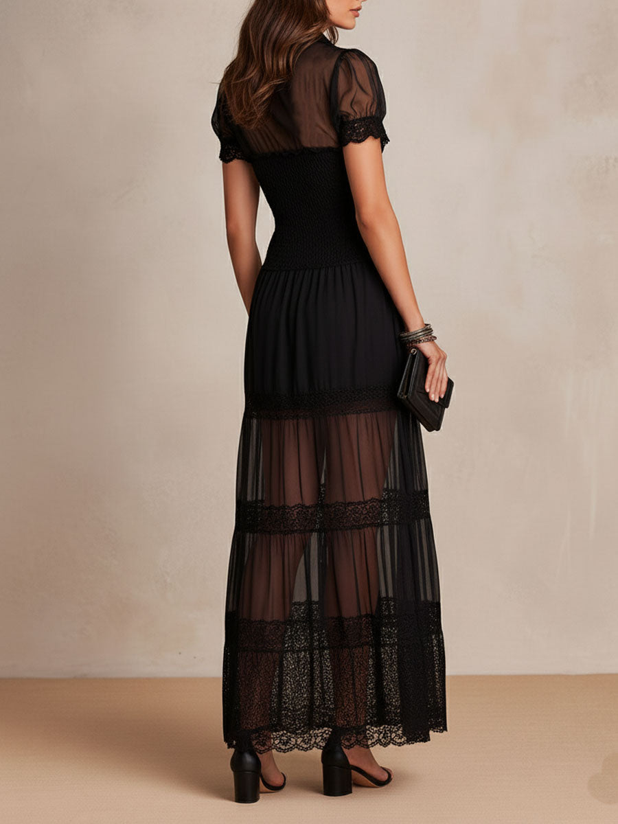 Juliette | Robe Longue en Dentelle