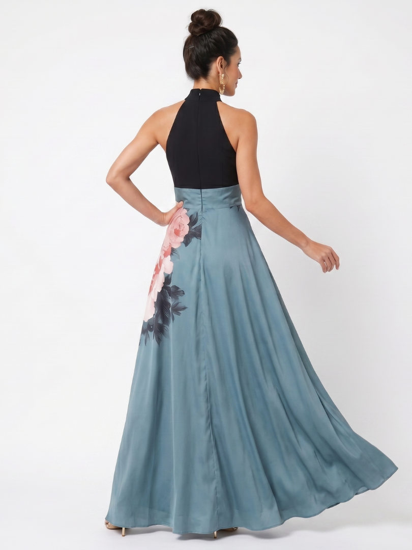 Clémence | Robe Maxi à Bretelles Élégante