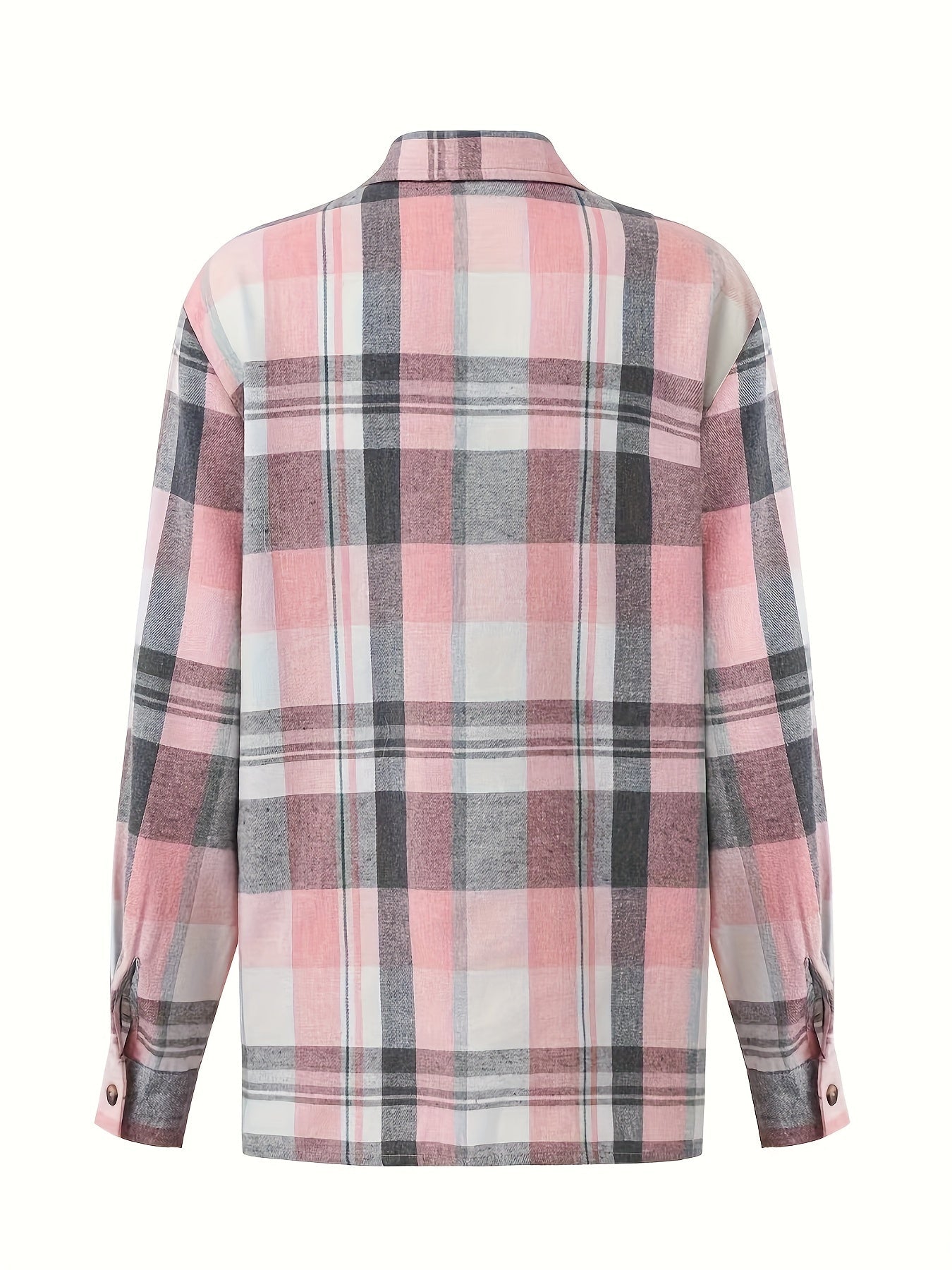 Émilie | Chemise Décontractée à Carreaux