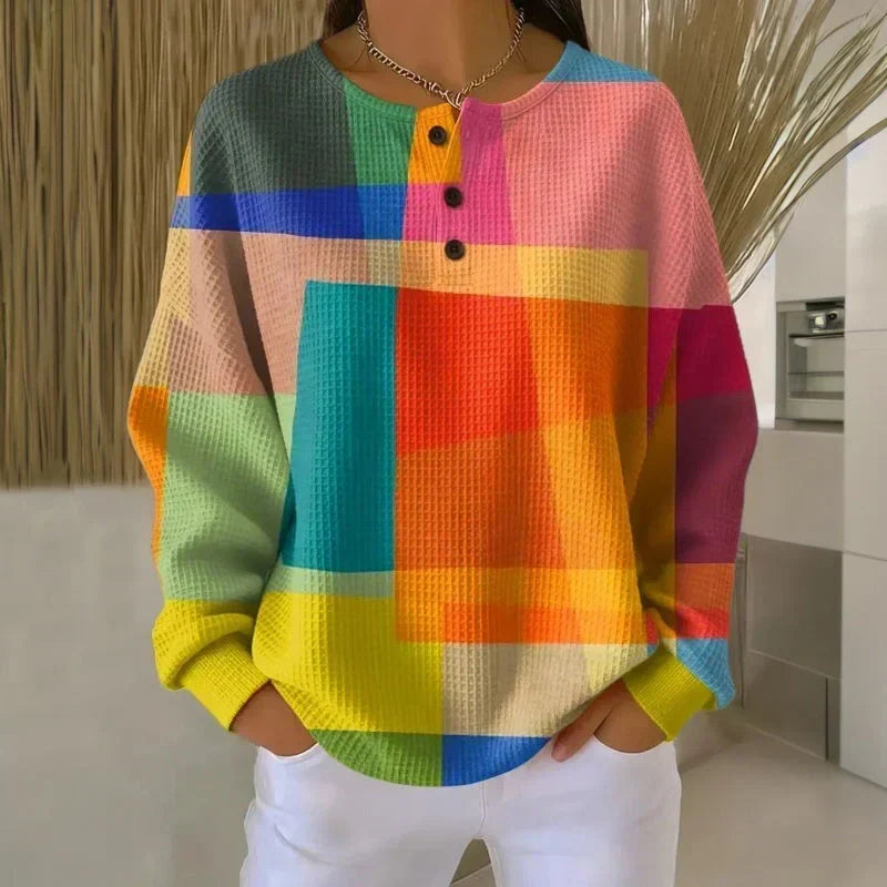 Consuelo | Pull Gofré à Double Couche