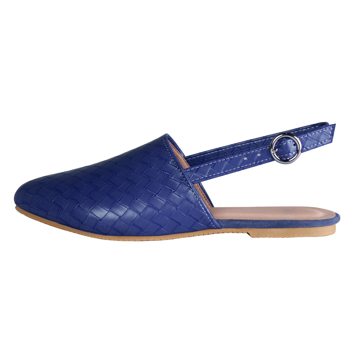 Ava | Gevlochten slingback instapper
