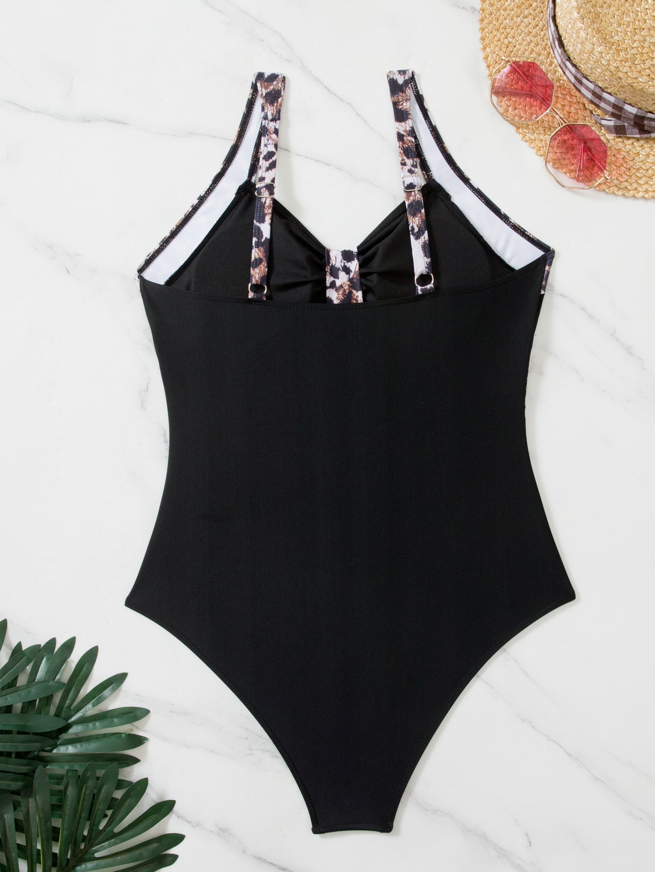 Bianca | Maillot de bain une pièce imprimé léopard