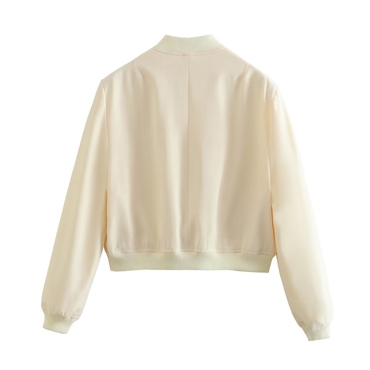 Senna | Minimal bomber met utility pockets