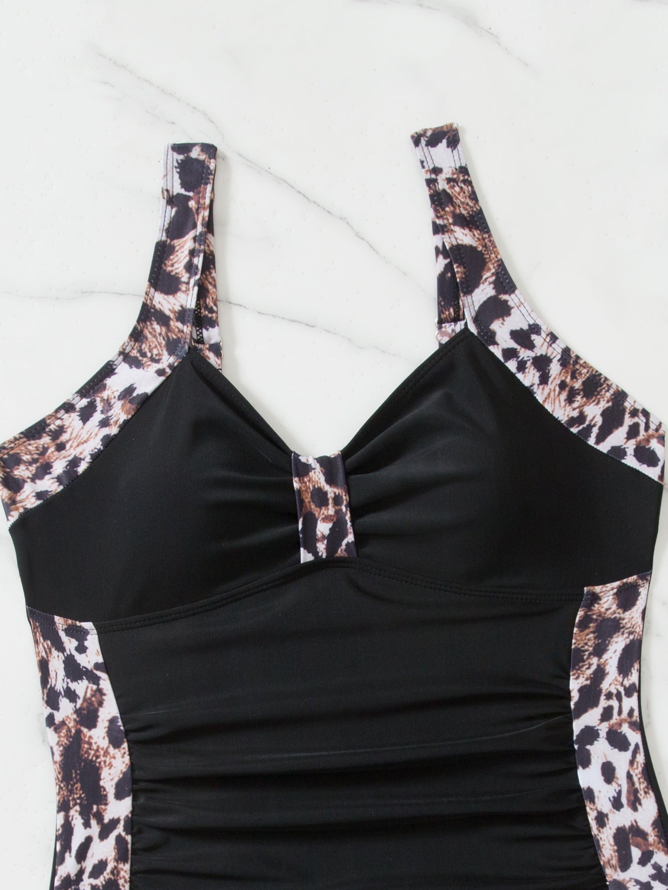 Bianca | Maillot de bain une pièce imprimé léopard