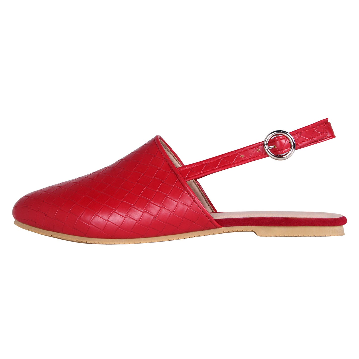 Ava | Gevlochten slingback instapper