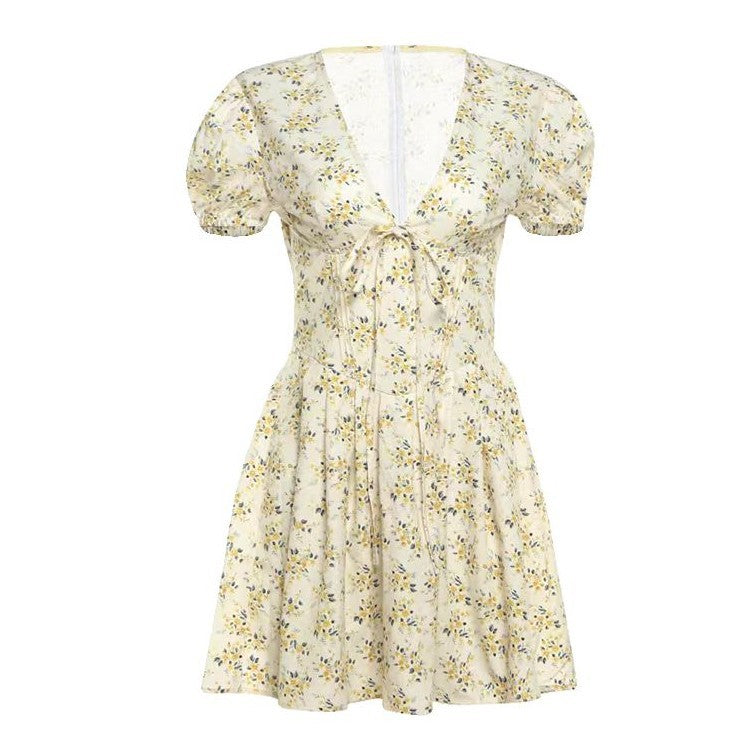Flora | Gebloemde Mini-jurk