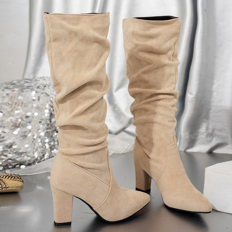 Marise | Bottes tendance à talon moyen