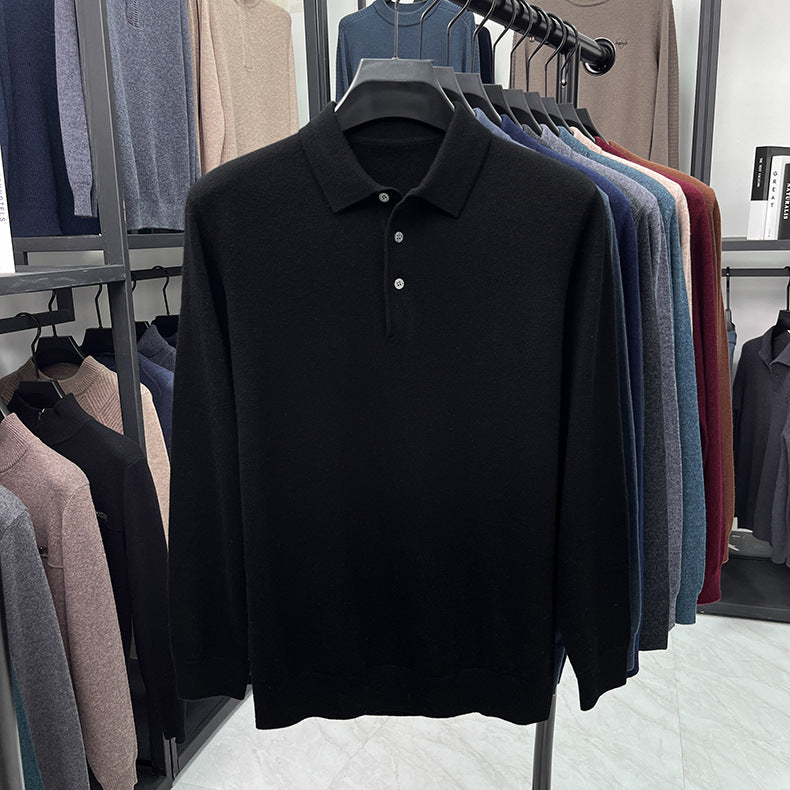 Mauro | Poloshirt met lange mouwen