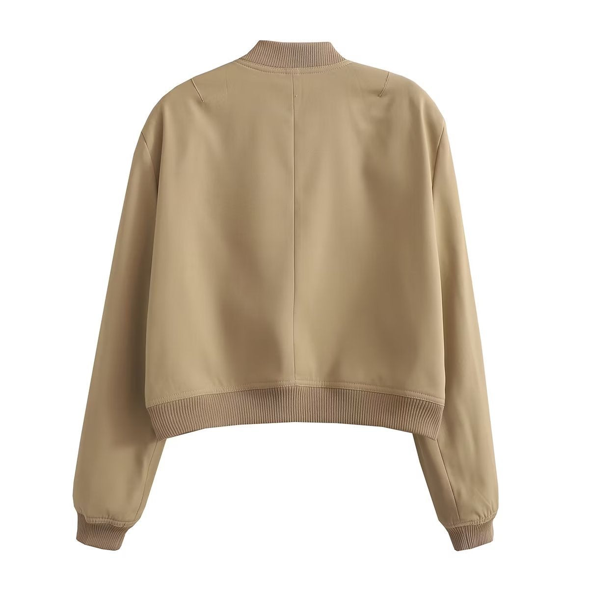 Senna | Minimal bomber met utility pockets