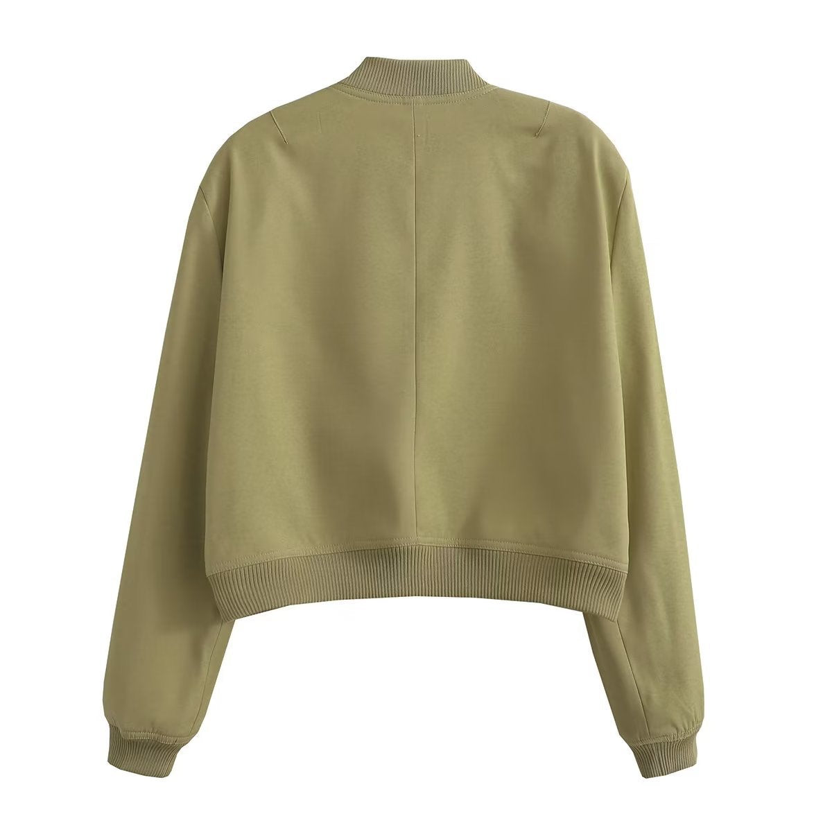Senna | Minimal bomber met utility pockets