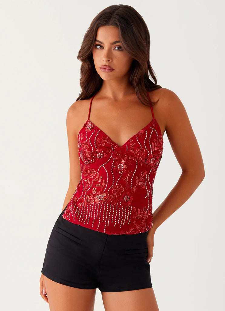 Luma | Sequin Cami Top