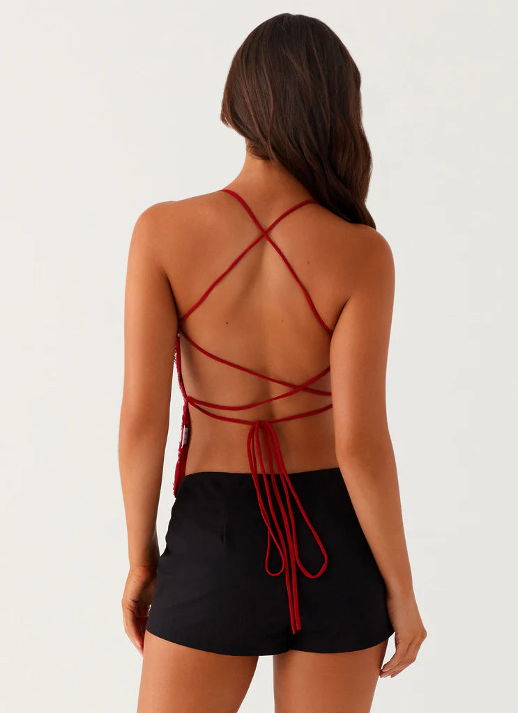 Luma | Sequin Cami Top