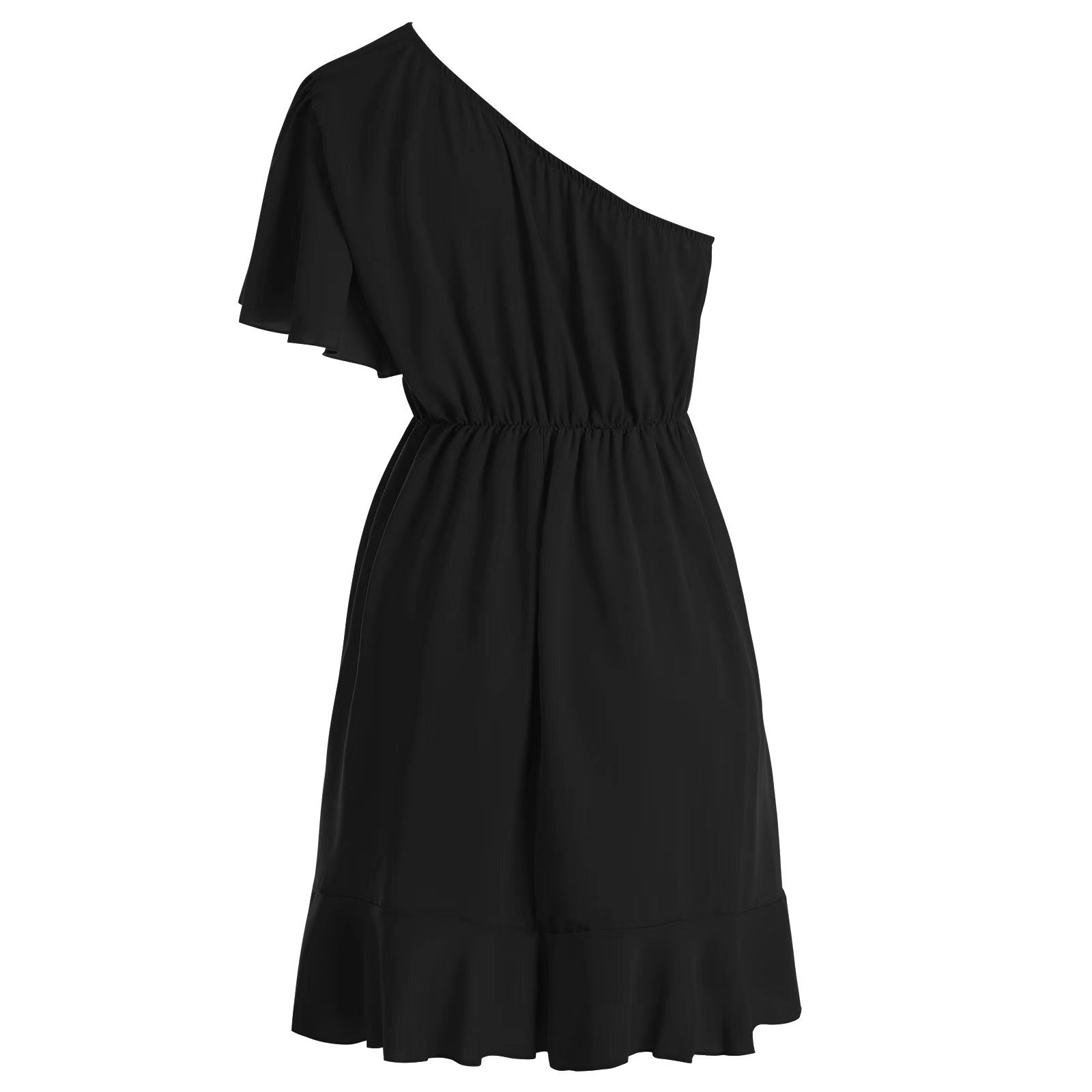 Livia | Robe asymétrique à volants