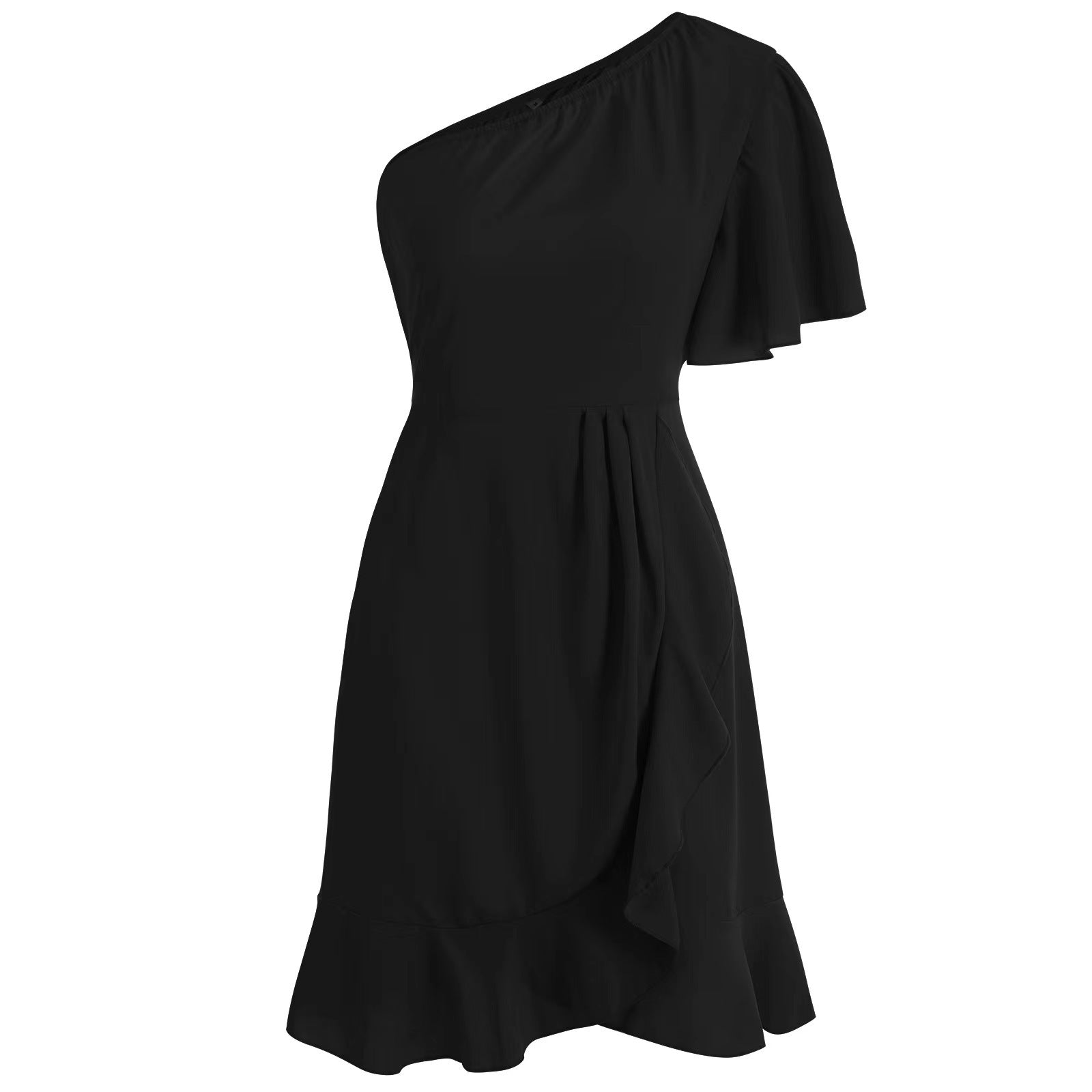 Livia | Robe asymétrique à volants