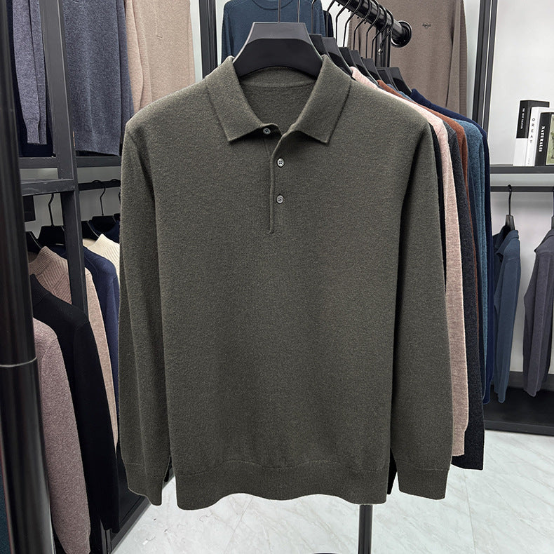 Mauro | Poloshirt met lange mouwen