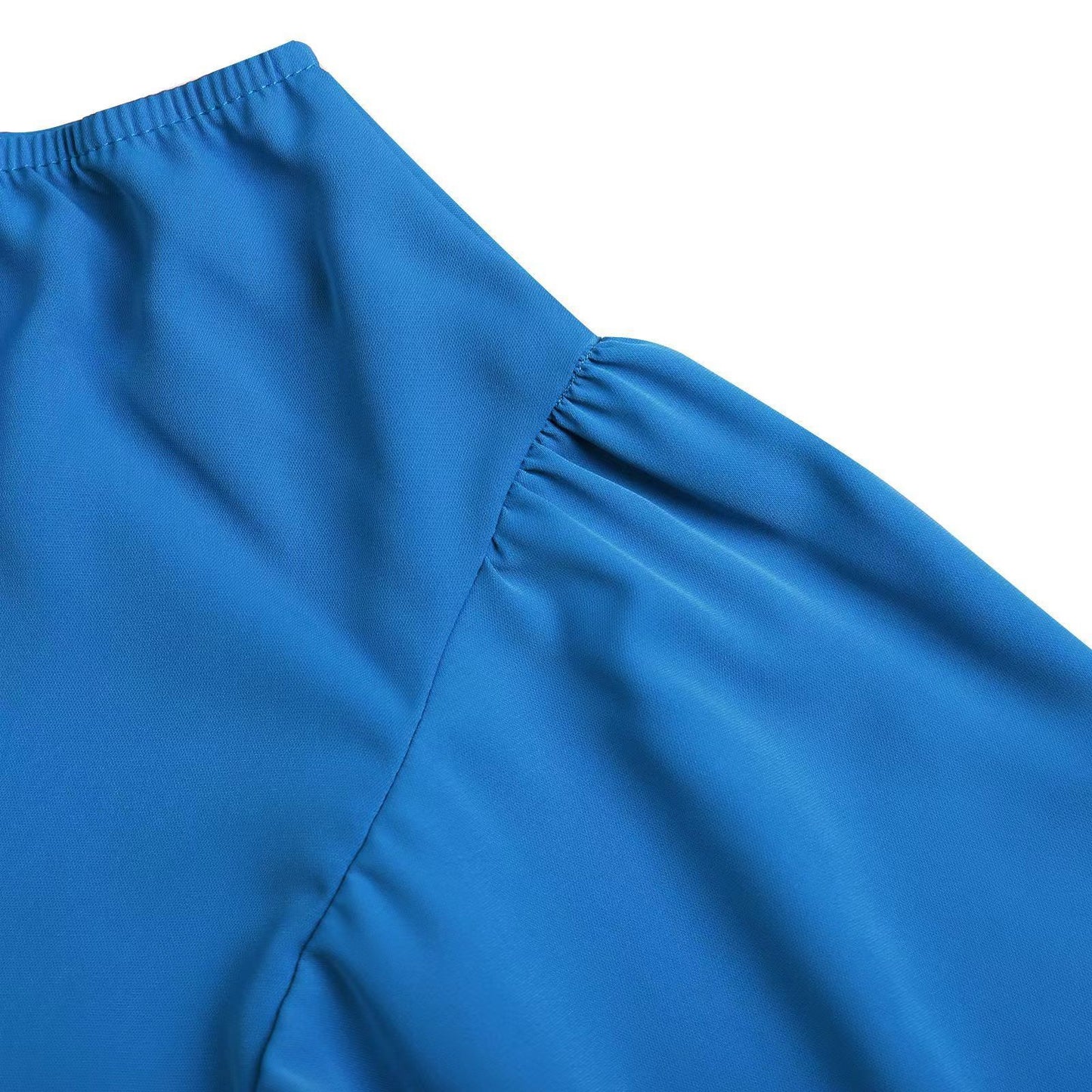 Livia | One-shoulder jurk met ruches