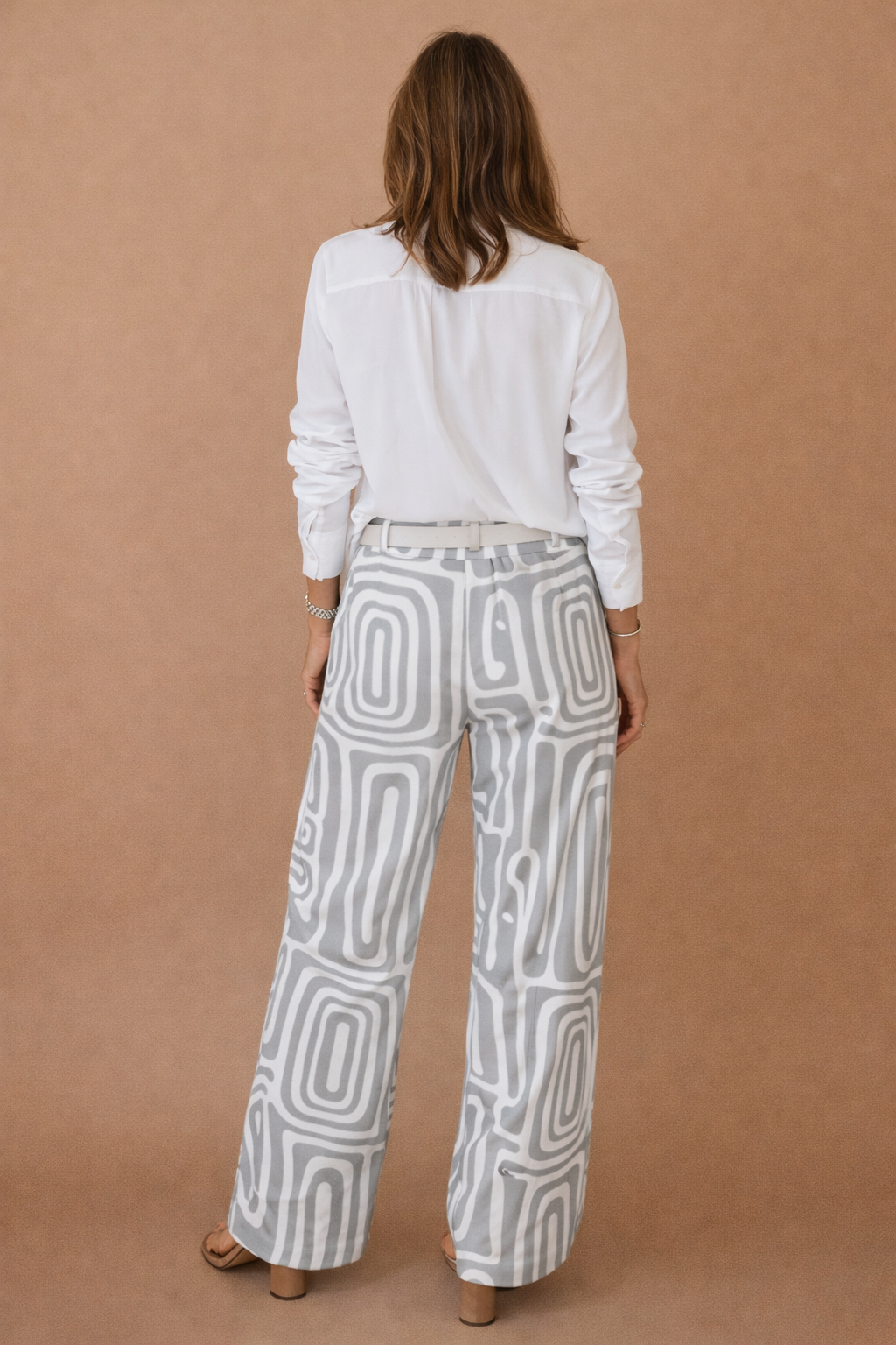 Valérie | Ensemble élégant avec pantalon imprimé