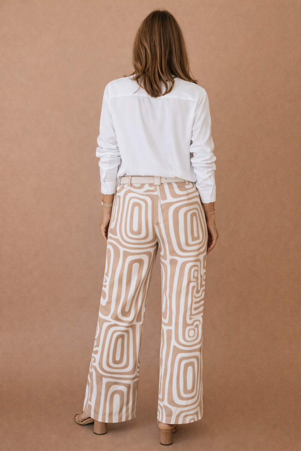 Valérie | Ensemble élégant avec pantalon imprimé