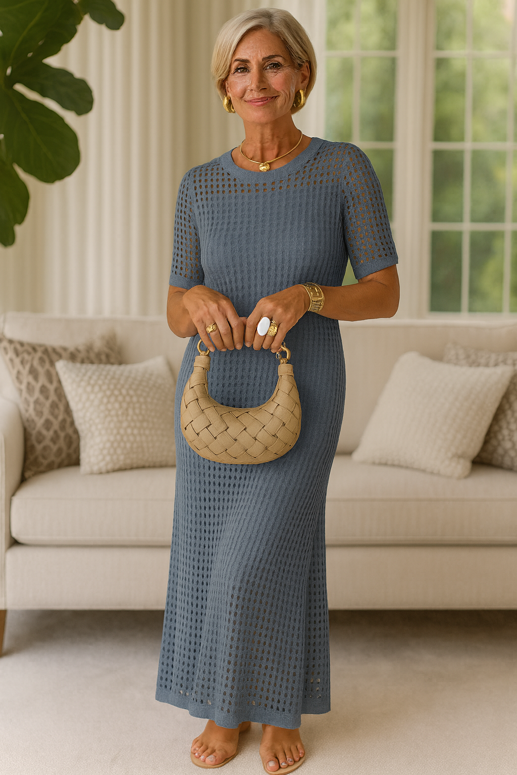 Nerina | Robe crochetée au charme estival