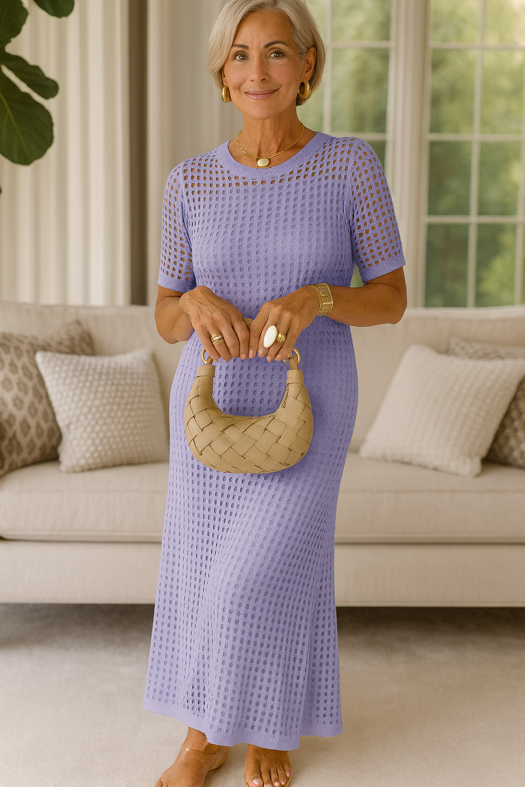 Nerina | Robe crochetée au charme estival