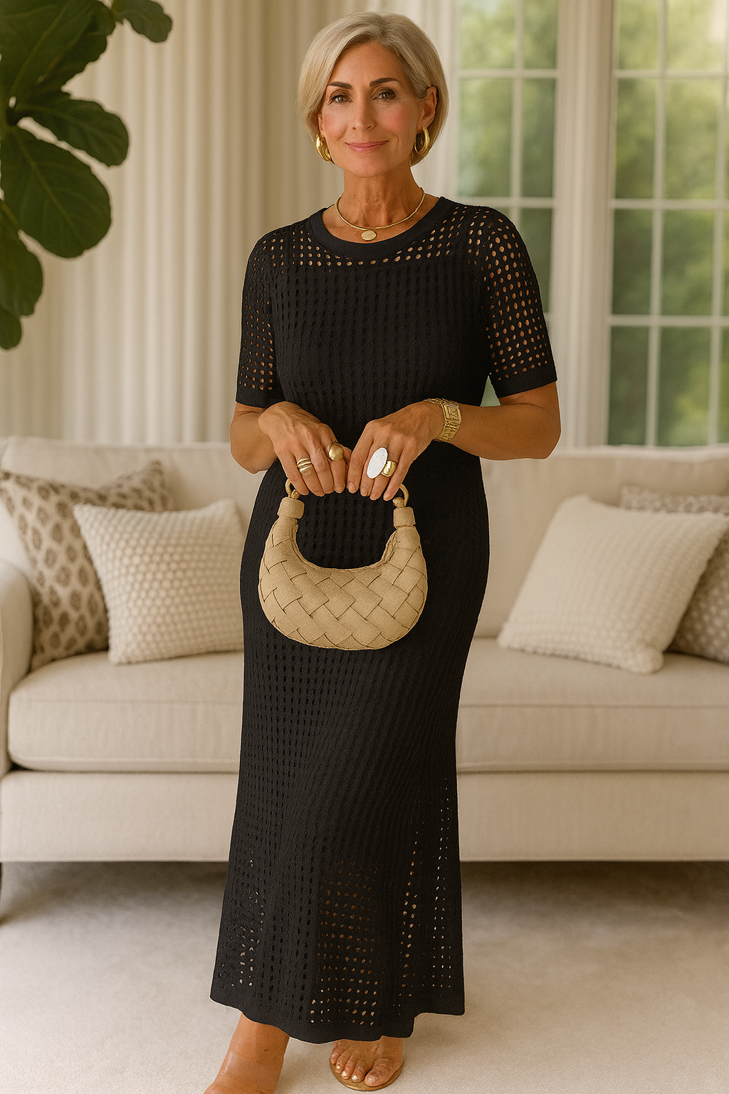 Nerina | Robe crochetée au charme estival