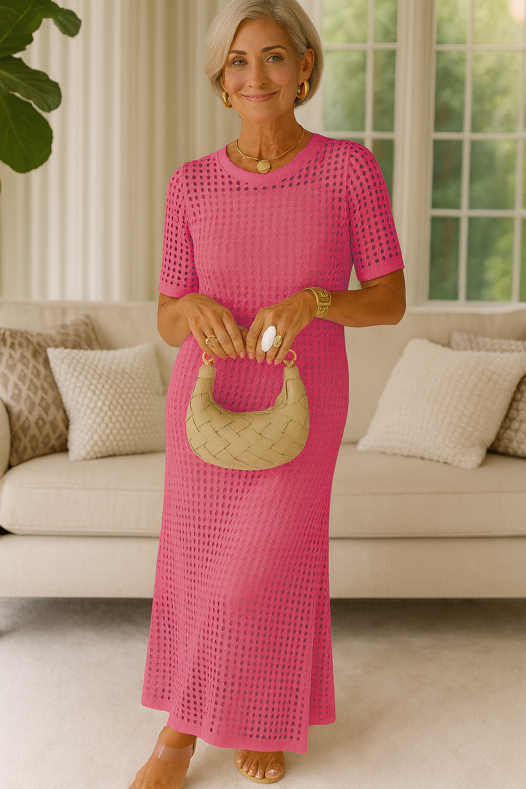 Nerina | Robe crochetée au charme estival