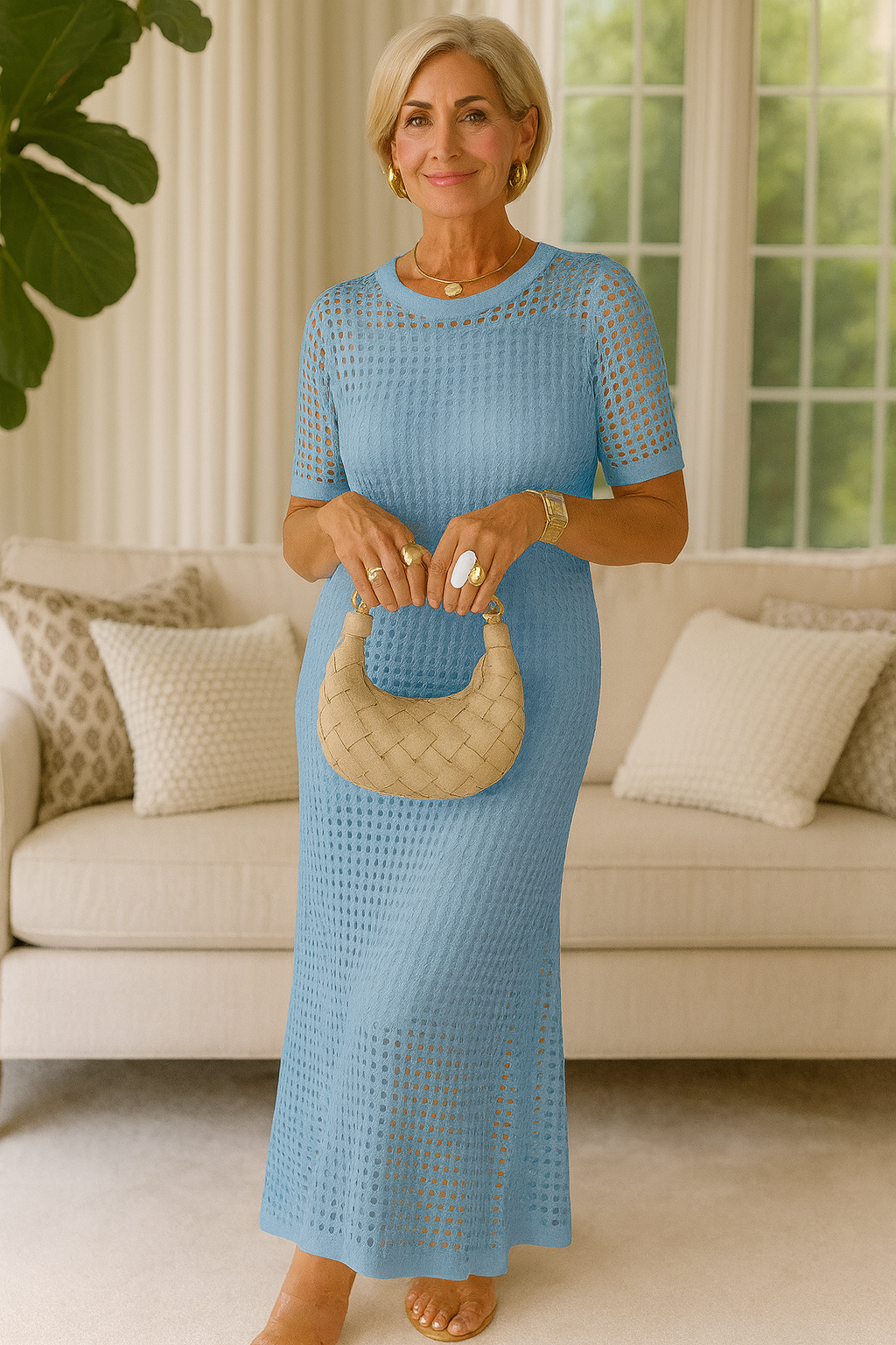 Nerina | Robe crochetée au charme estival