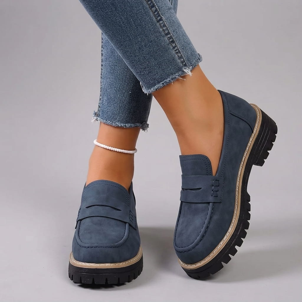 Sophie | Mocassins Confort à Semelle Épaisse