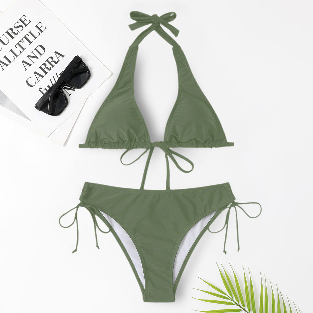 Rachel | Klassieke Bikini Set Met Strik
