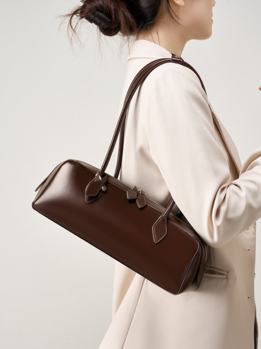 Claire | Luxe baguette tas in hoogglans