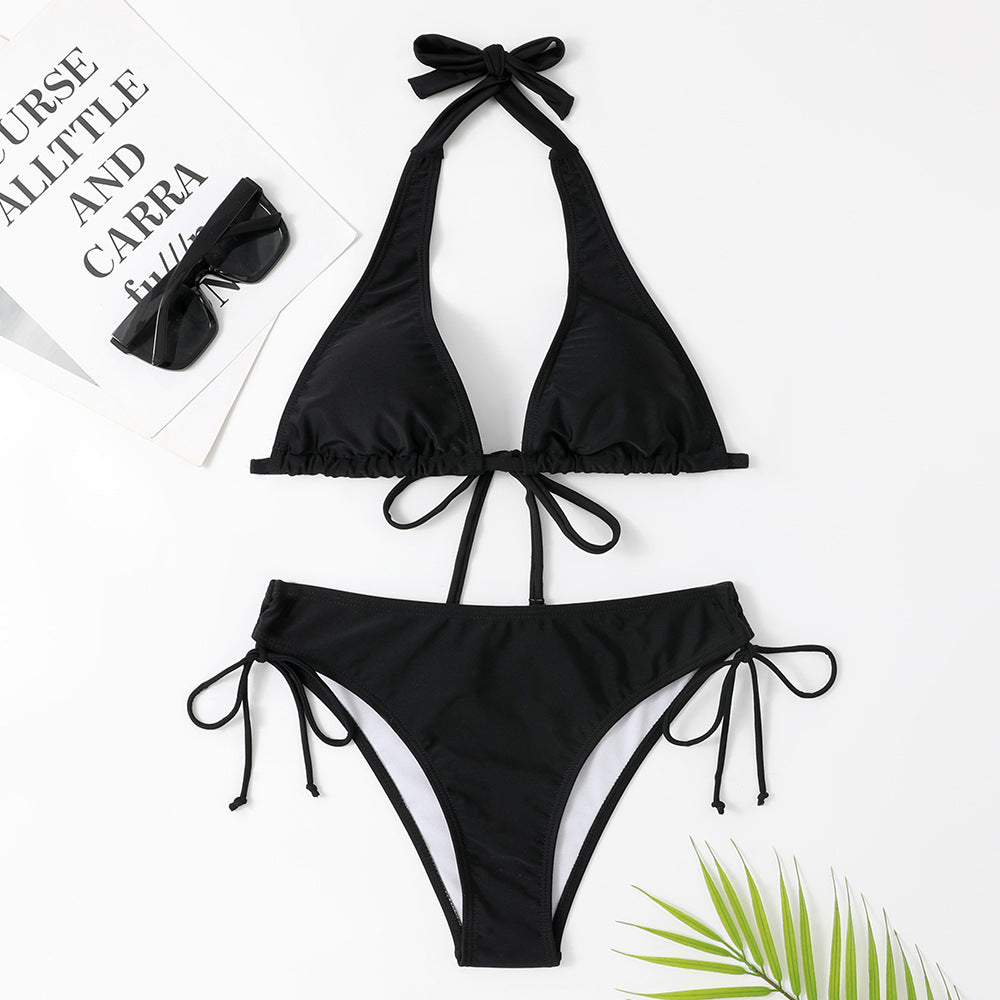 Rachel | Klassieke Bikini Set Met Strik