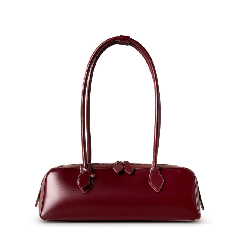 Claire | Luxe baguette tas in hoogglans